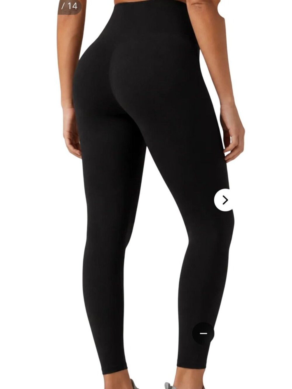 Shapermint Essentials High-Waisted Shaping Leggings Black XL